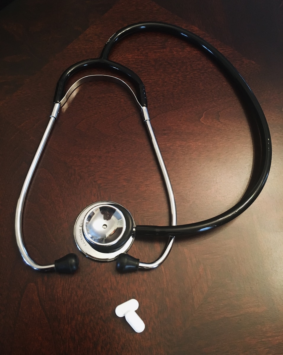 black stethoscope symbolizing medicare navigation